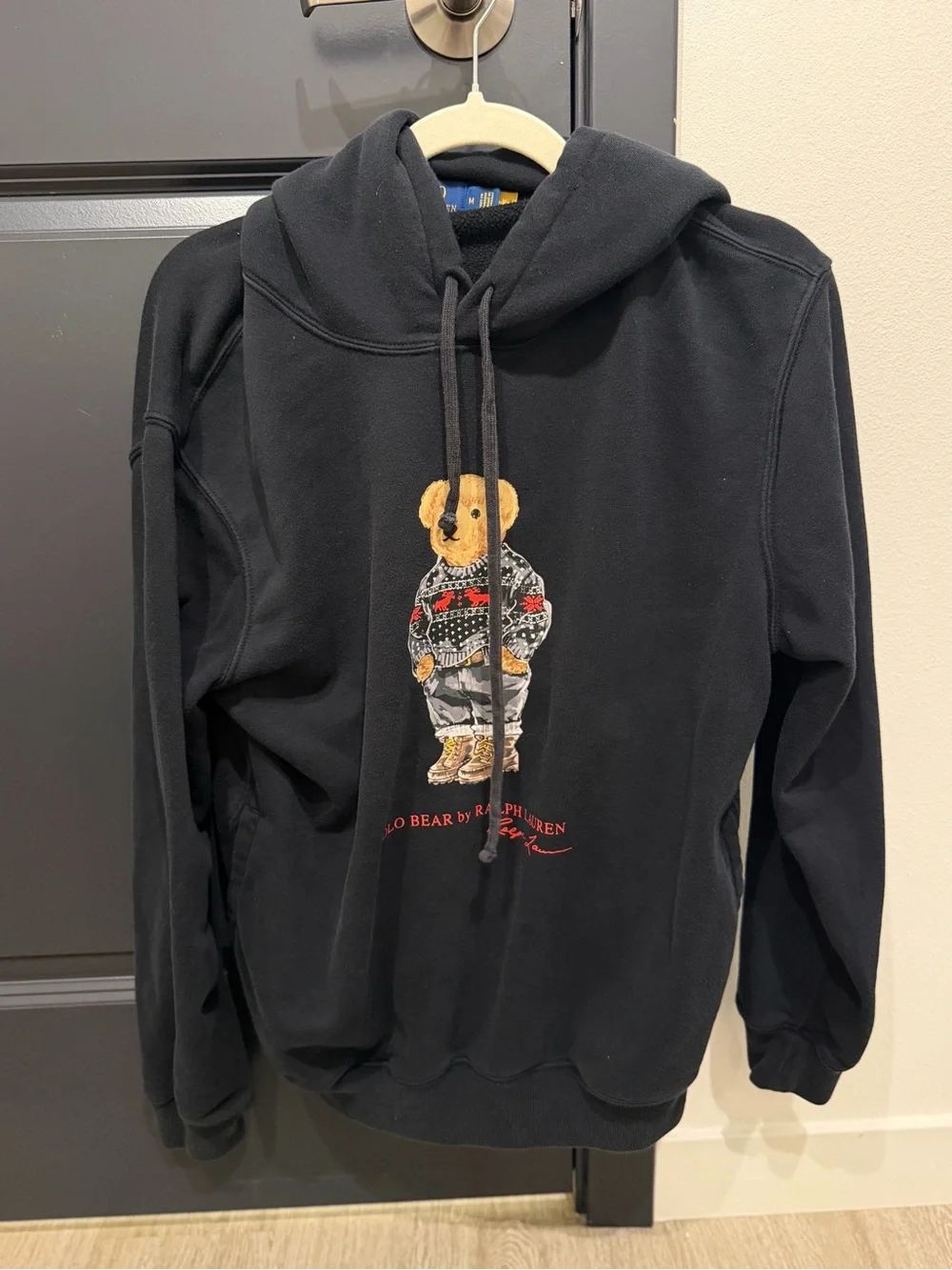 Polo by Ralph Lauren Black Bear Graphic Hoodie